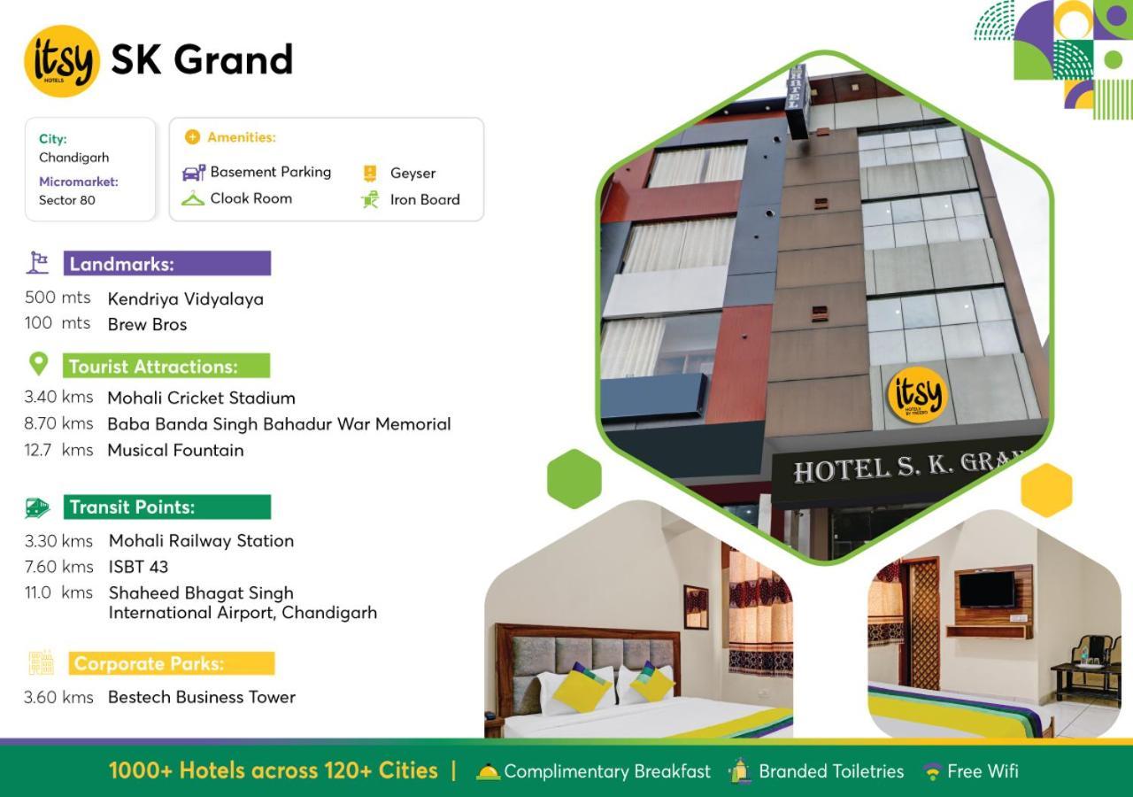 Hôtel Itsy By Treebo - Sk Grand - Sector 80 Mohali à Sohāna Extérieur photo